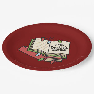 Assiettes En Carton Un Noël très livre