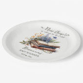 Assiettes En Carton Un nouveau baby shower de chapitre (Angle)