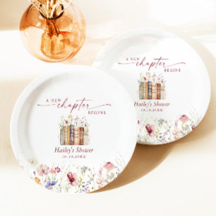 Assiettes En Carton Un Nouveau Chapitre Commence, Réserver La Fête des