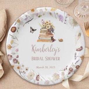 Assiettes En Carton Un nouveau chapitre Livre d'histoires pour Baby Sh