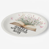 Assiettes En Carton Un nouveau chapitre personnalisé commence le Baby  (Angle)