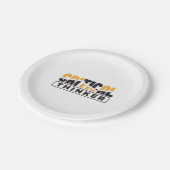 Assiettes En Carton Un penseur critique pense pour vous-même (Angle)