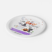 Assiettes En Carton Un petit Baby shower Boo Halloween (Angle)