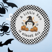 Assiettes En Carton Un petit Baby shower Boo Halloween