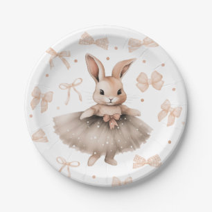 Assiettes En Carton Un Petit Baby shower Bunny
