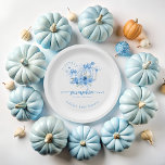 Assiettes En Carton Un petit Baby shower Citrouille Bow Bow Boy<br><div class="desc">Une Petite Plaque Baby shower Boy Boy Citrouille. Des éléments correspondants sont disponibles.</div>