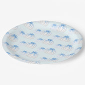 Assiettes En Carton Un petit Baby shower Citrouille Bow Fall Boy (Angle)