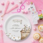 Assiettes En Carton Un petit Baby shower de pêche à l'aquarelle pêcheu (Fête)