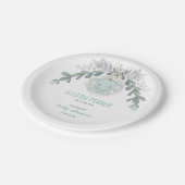 Assiettes En Carton Un petit Baby shower éléphant (Angle)