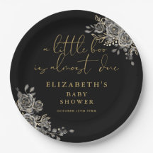 Un Petit Baby shower Floral Gothique Boo