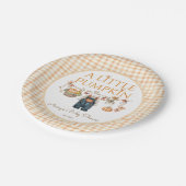 Assiettes En Carton Un petit Baby shower Rustique Boho Automne Un Peu (Angle)