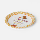 Assiettes En Carton Un Petit Baby shower Turc Tombe Thankgiving (Angle)