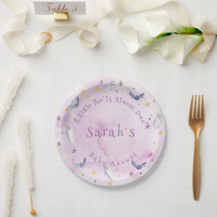 Assiettes En Carton Un Petit Bois Est Presque À Cause Du Baby shower D