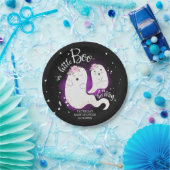 Assiettes En Carton Un Petit Boo Joli Baby shower Fille Halloween (Fête)