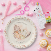 Assiettes En Carton Un petit Citrouille sur le Baby shower automnal (Fête)