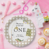 Assiettes En Carton Un petit pêcheur fête d'anniversaire (Fête)