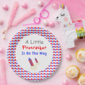 Assiettes En Carton Un Petit Pétard Est En Route (Fête)