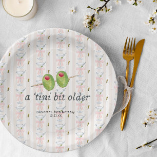Assiettes En Carton Un peu plus âgée Anniversaire sur le thème Marti