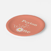 Assiettes En Carton Un premier anniversaire sauvage (Angle)