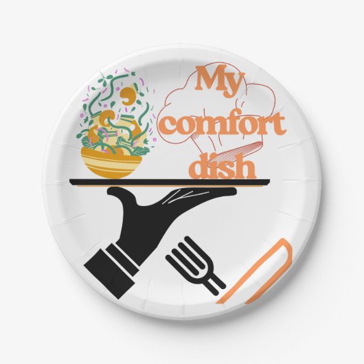 Assiettes En Carton Un régal de gourmets (Devant)