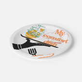 Assiettes En Carton Un régal de gourmets (Angle)