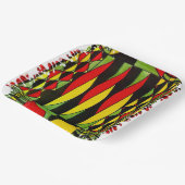 Assiettes En Carton Un Splash De Couleur Avec Rythme (Angulaire)