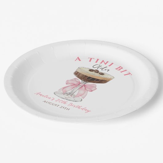 Assiettes En Carton Un Tini Un Peu Plus Ancien Martini (Angle)