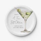 Assiettes En Carton Un Tini Un Peu Plus Ancien Martini (Devant)