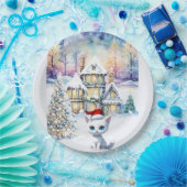 ASSIETTES EN CARTON UN TRÈS KIT KAT CHRISTMAS (Fête)