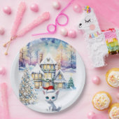 ASSIETTES EN CARTON UN TRÈS KIT KAT CHRISTMAS (Fête)