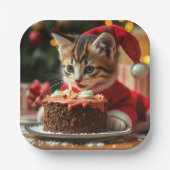 Assiettes En Carton Un voeu de Noël Puré (Recto)