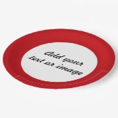 Assiettes En Carton Une bonne façon de créer un produit personnel. (Angle)