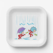 Assiettes En Carton Une chose deux choses heureuses (Recto)