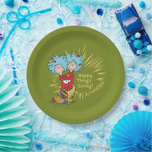 Assiettes En Carton Une Chose Deux Joyeuses Choses Qui Donnent ! (Fête)