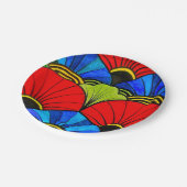 Assiettes En Carton Une explosion de couleurs Plaques en papier (Angle)