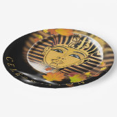 Assiettes En Carton Une fête à l'égyptienne (Angle)