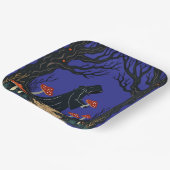 Assiettes En Carton Une Fourgonnette à capuchon Collecte De Tabourets (Angulaire)