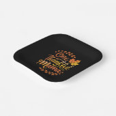 Assiettes En Carton Une Maman Gentille Chute Thanksgiving Automne (Angulaire)
