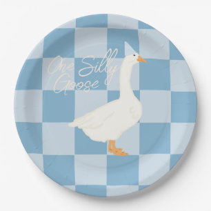 Assiettes En Carton Une oie idiote