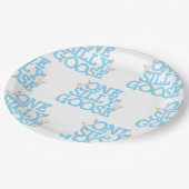 Assiettes En Carton Une oie idiote (Angle)