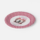 Assiettes En Carton Une petite amie Valentine (Angle)