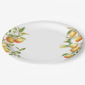 Assiettes En Carton Une Petite Cutie Se Trouve En Chemin Baby shower (Angle)