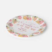 Assiettes En Carton Une petite ville est sur le Baby shower Way (Angle)