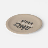 Assiettes En Carton Une plaque à papier sauvage 7" Papier d'emballage (Angle)