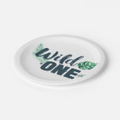 Assiettes En Carton UNE plaque à papier sauvage d'anniversaire (Angle)