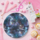 Assiettes En Carton Une série Galaxy chatoyante Design 3 (Fête)