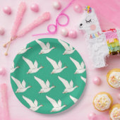 Assiettes En Carton Une Soirée verte d'Oie (Fête)