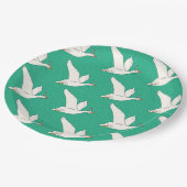 Assiettes En Carton Une Soirée verte d'Oie (Angle)