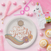 Assiettes En Carton Une Super Fille 2ème anniversaire (Fête)