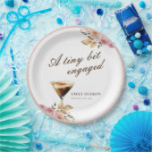 Assiettes En Carton Une Tiny Bit Espresso Martini Baby Shower (Fête)